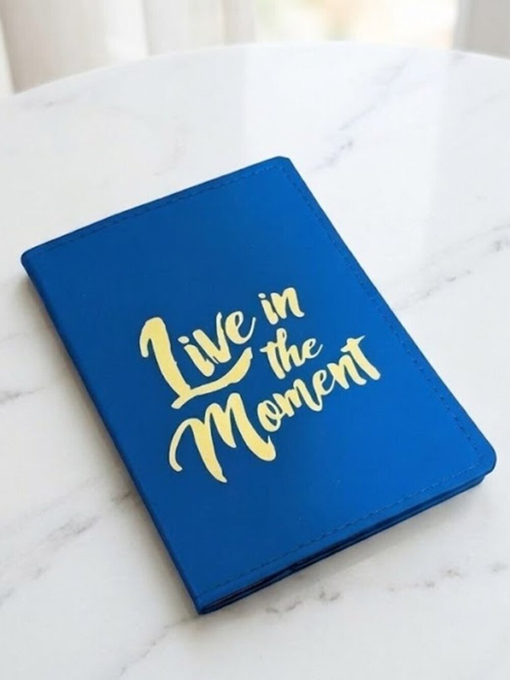 Live in the Moment Passport Cover
